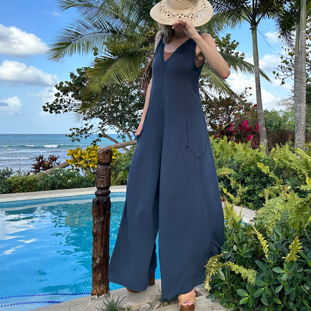 suger® farmer jumpsuit in navy