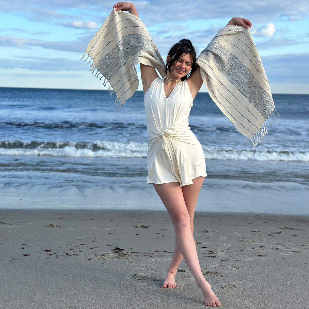 suger® sprout in milk + shoreline shawl 