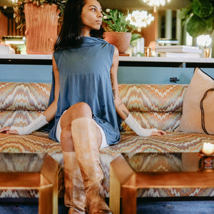 tissue ocean mantra with heaven shimmer aria sleeves