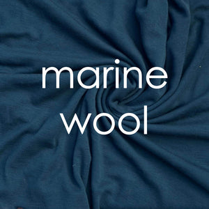 WOOL MOUNTAIN cowl neck tunic