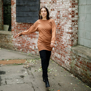 jogger in black with cedar welder