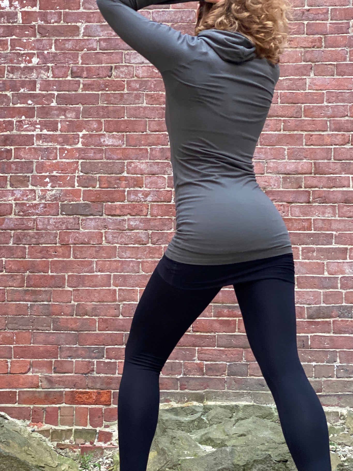 scuba ski tunic + black climber