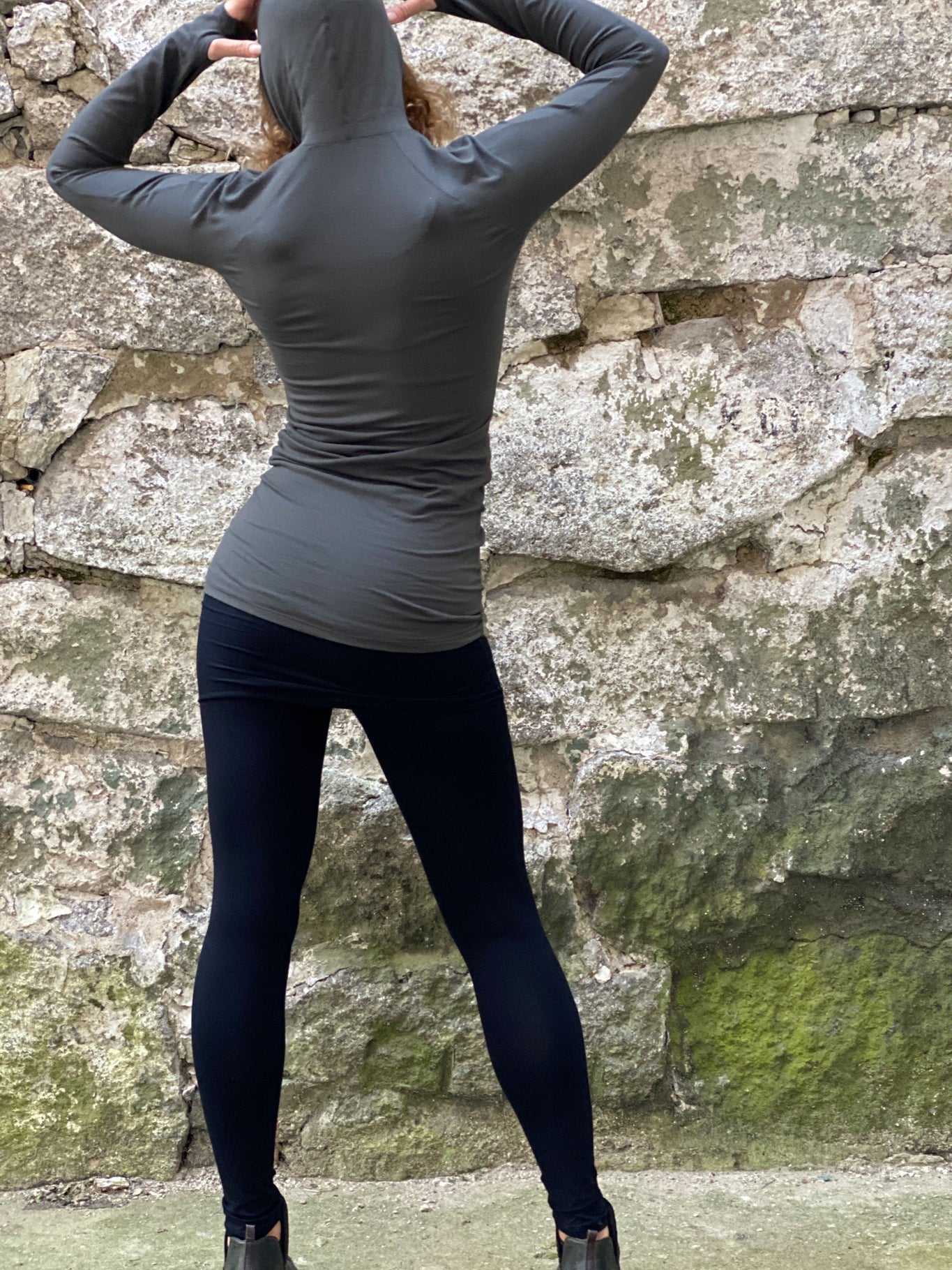 scuba hooded ski tunic