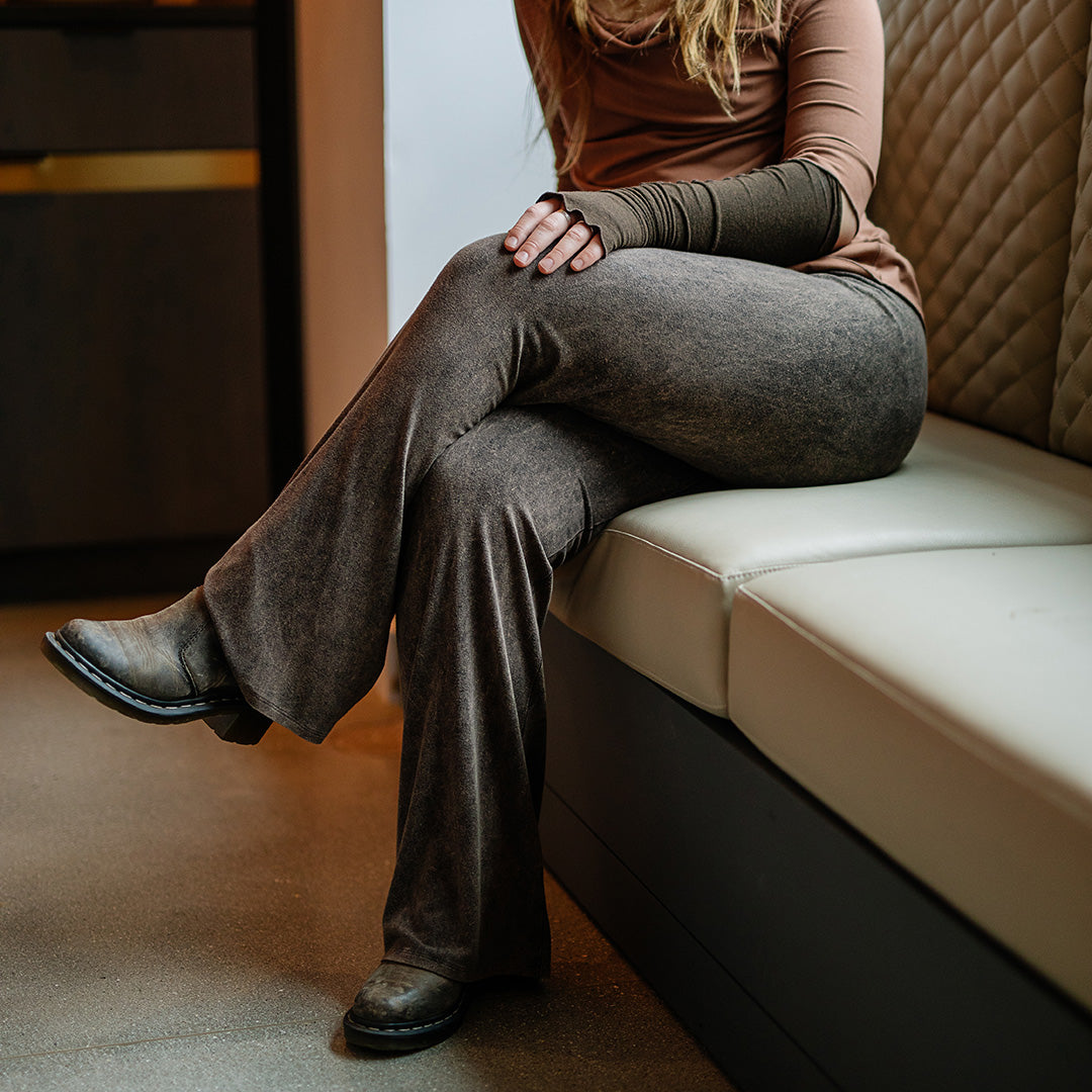 suger® trouser in mineral + cedar grace