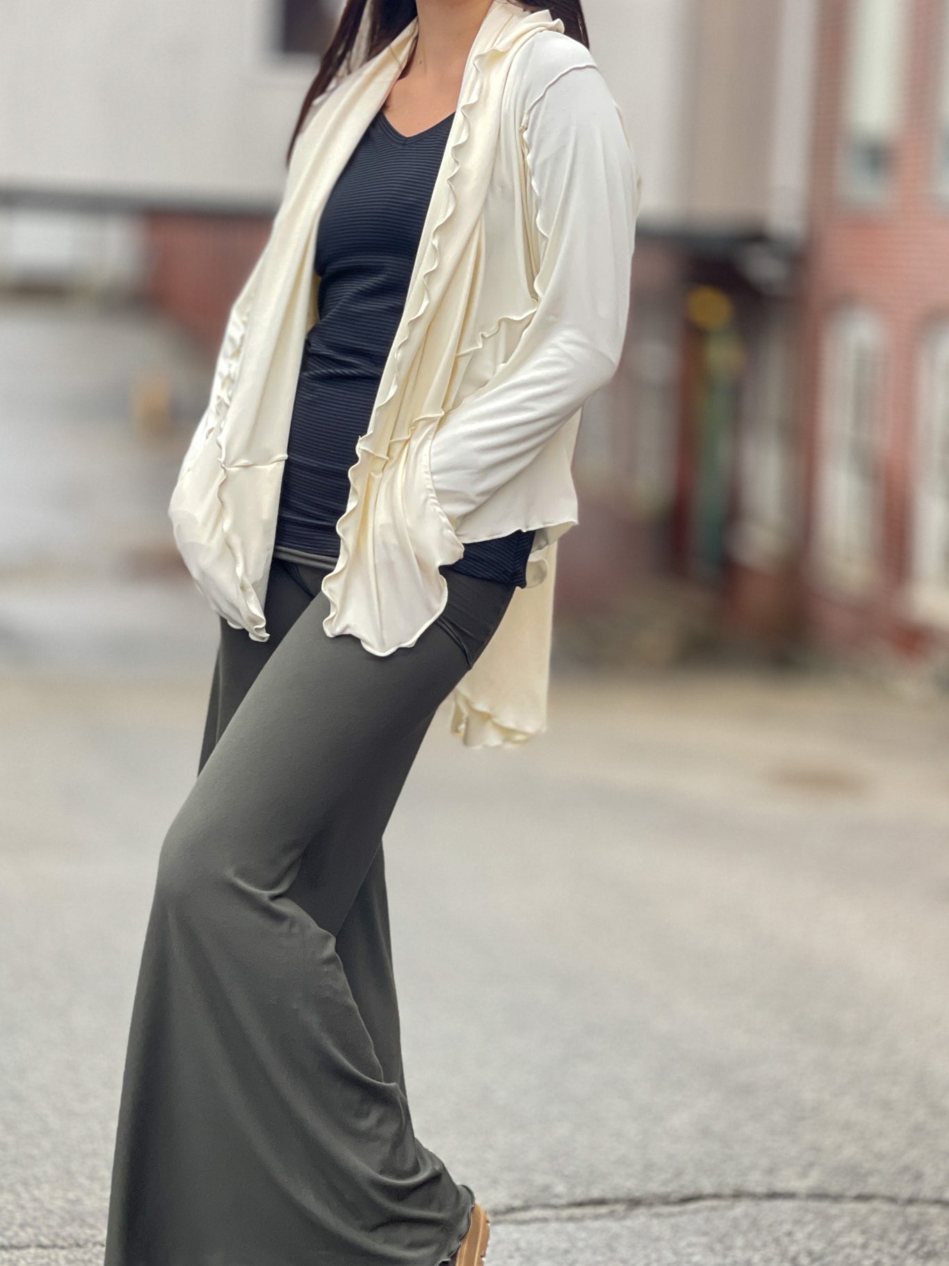 combinaison à jambe large SWIRLSUIT douce