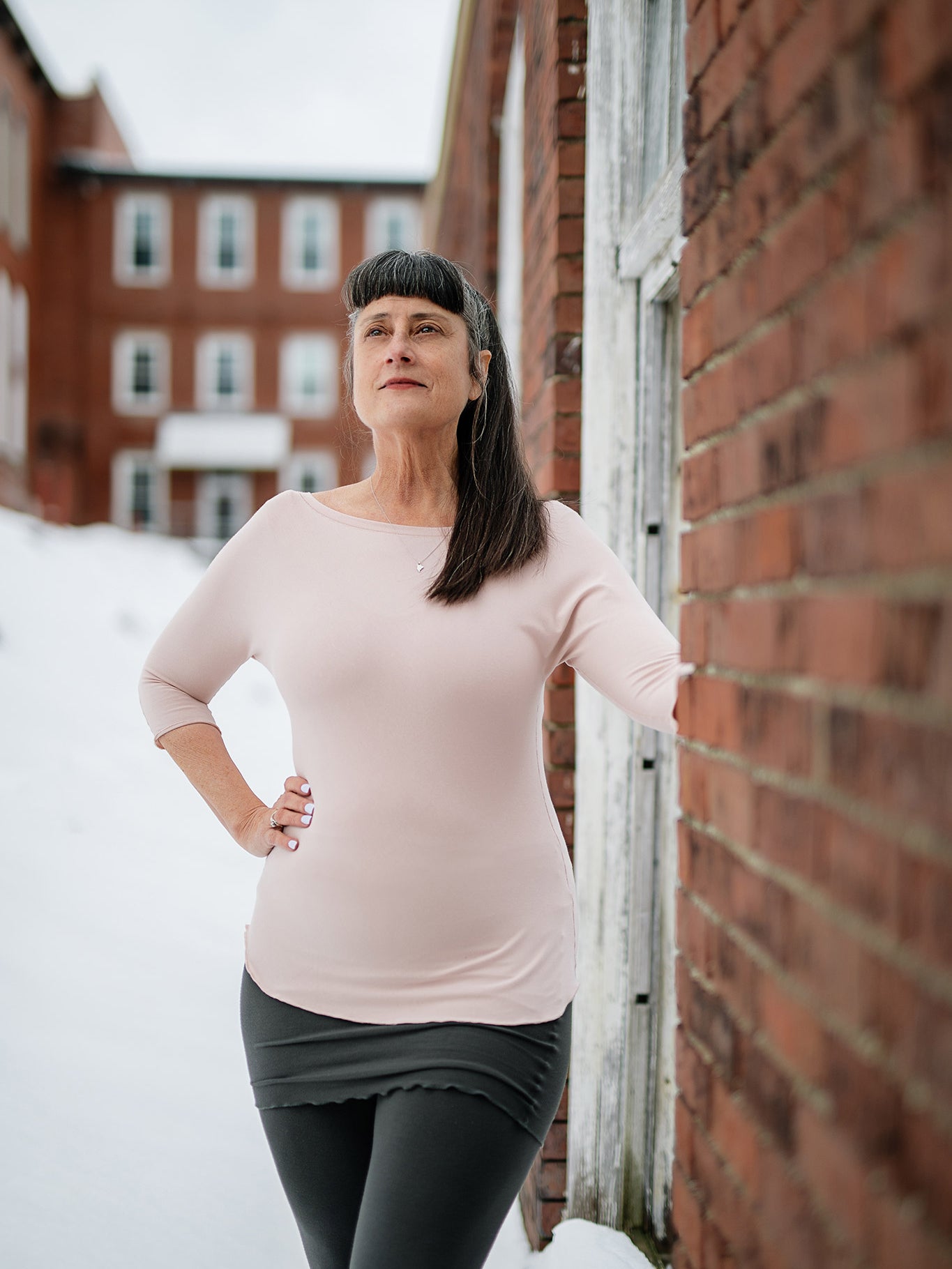 rose bias top in ballet