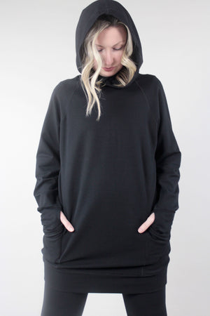 maeve hoody black terry with base black terry 