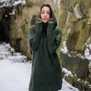 maeve hooded pullover in fir
