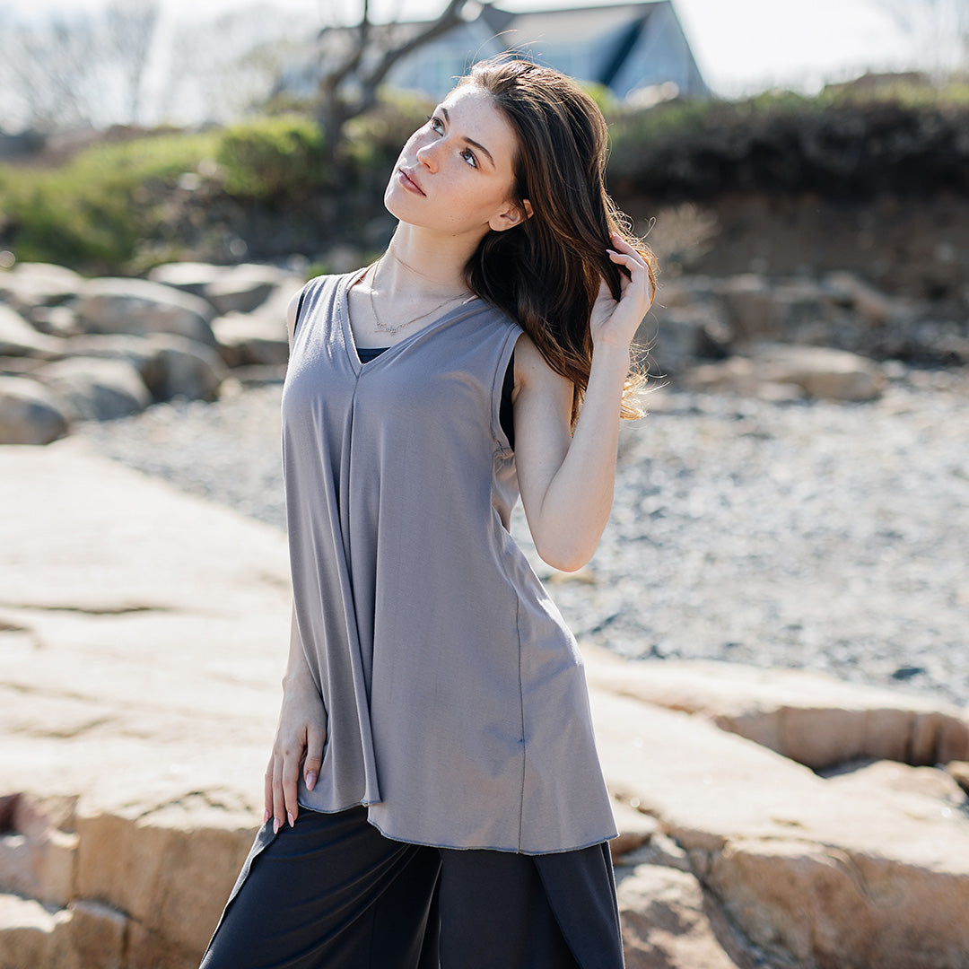 daisy tunic tank in moon