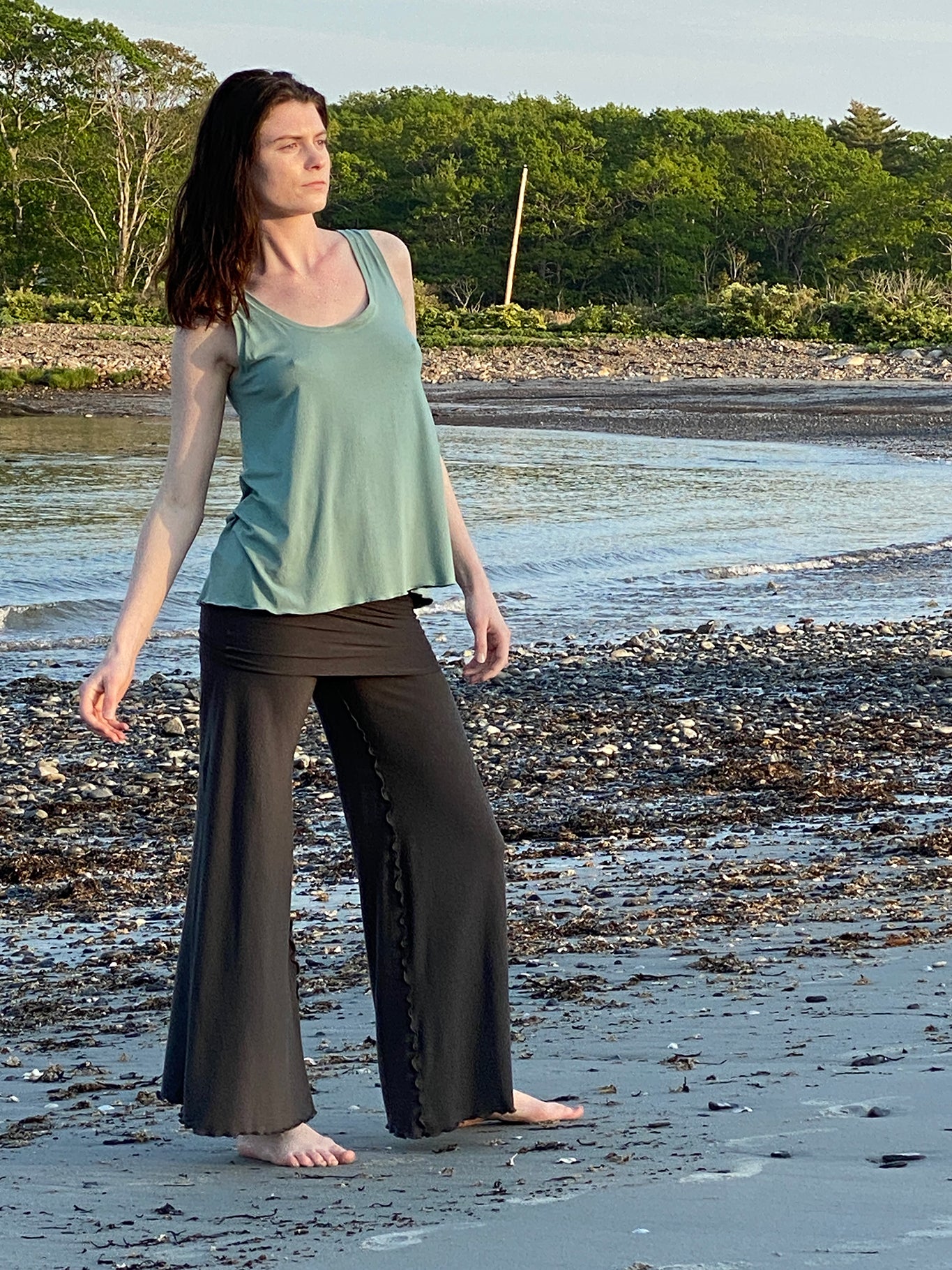 tulip in tissue glass + ore swirlsuit