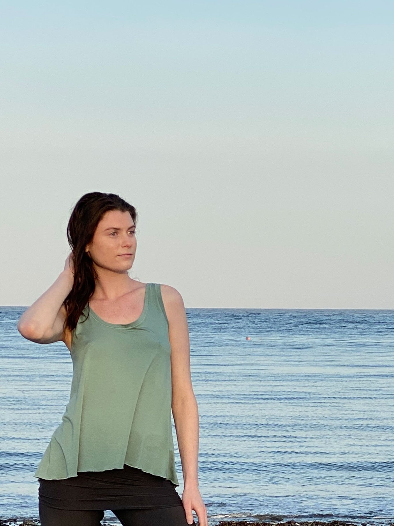 tulip in tissue glass 