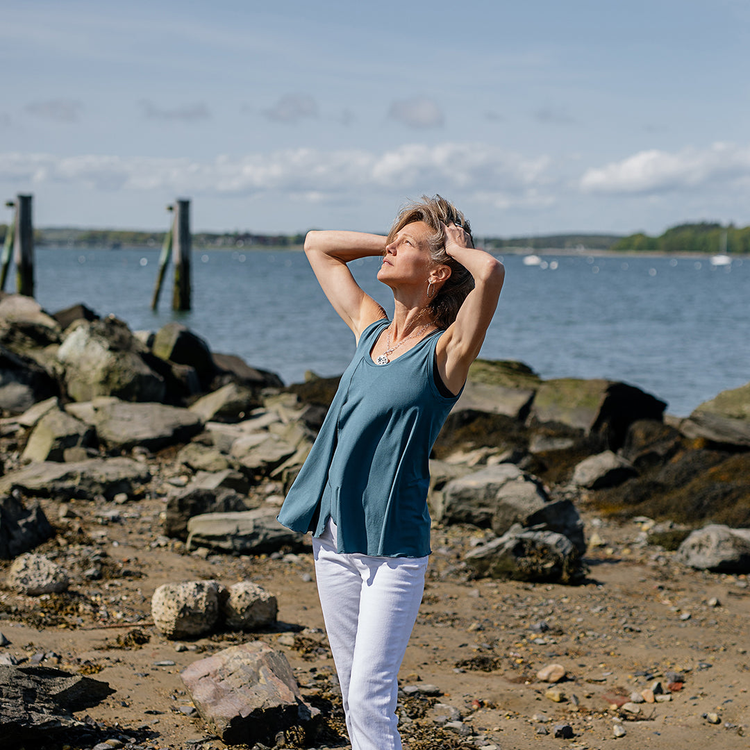 tulip tissue tank in ocean 