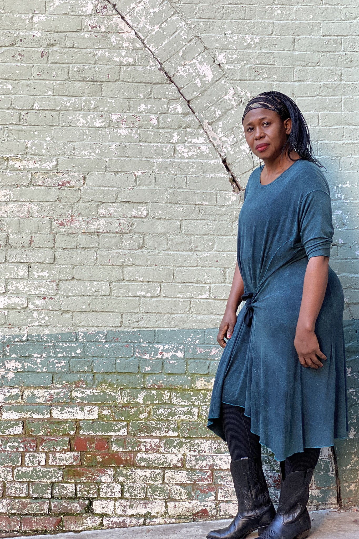 blue mineral tide dress