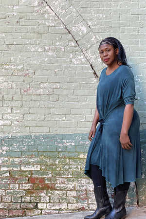 blue mineral tide dress