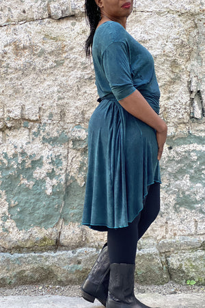 blue mineral tide dress