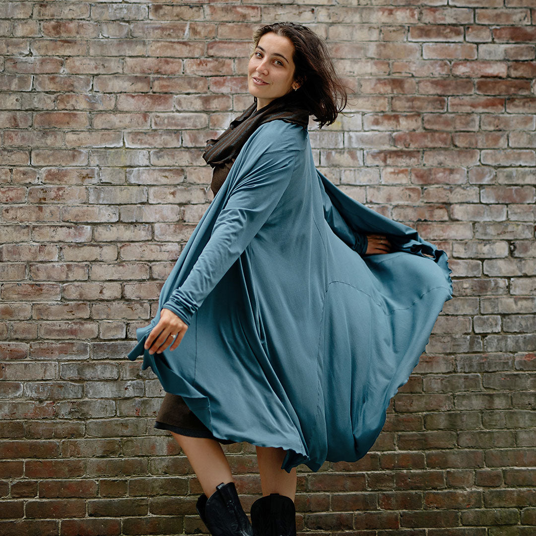 garden coat in ocean