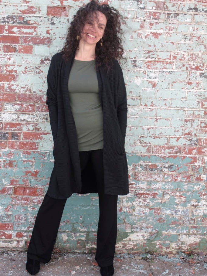 suger trouser in black