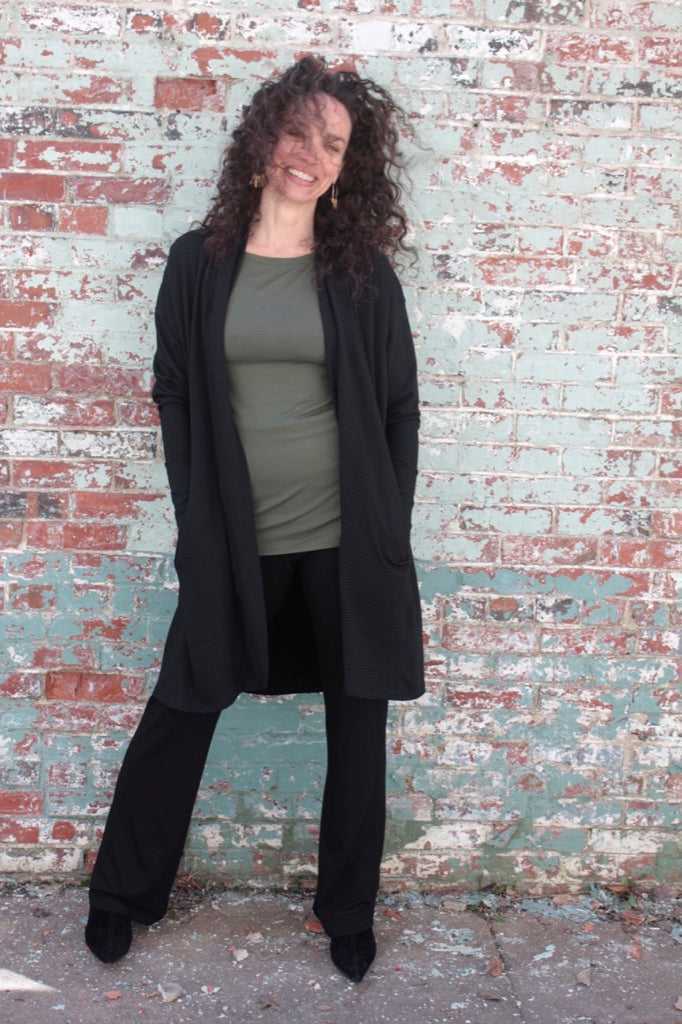 suger trouser in black