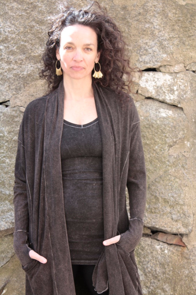 mineral bamboo coco blazer