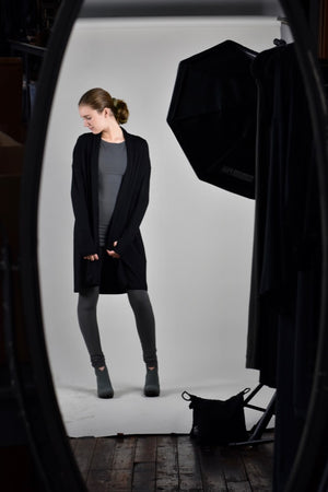 totally photo worthy black bamboo Coco blazer