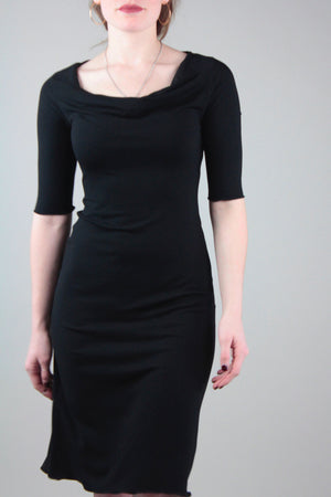 graceful dress in black