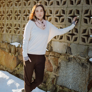 pop top in milk with hourglass in ballet with peat jogger