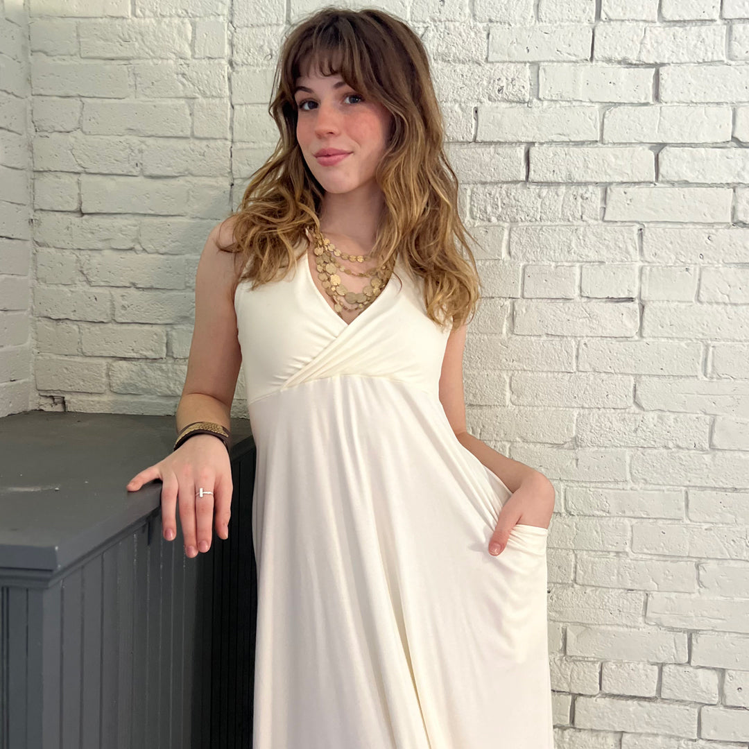 angelrox® harmony dress in milk