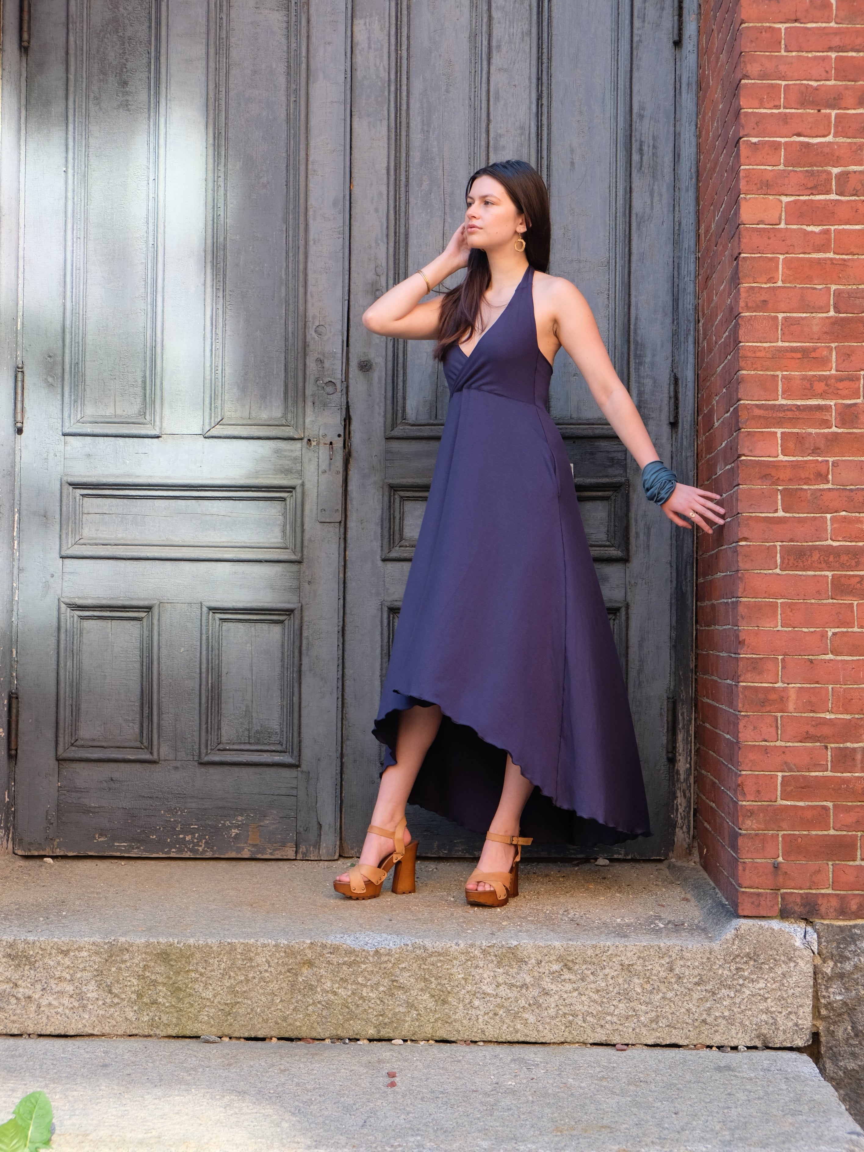 harmony dress in navy