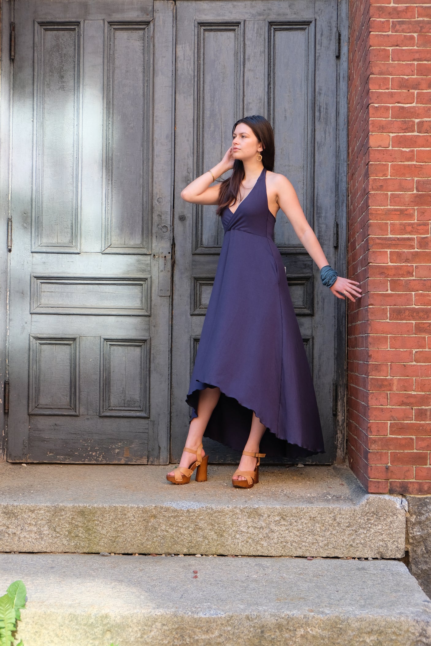 harmony dress in navy