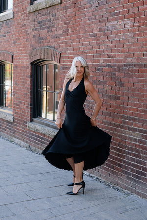 harmony dress in black