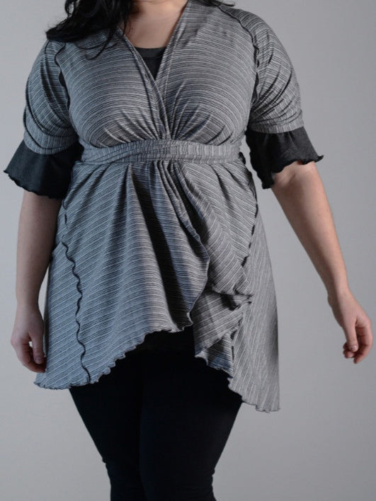 heather stripe opera wrap by angelrox