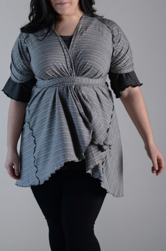 heather stripe opera wrap by angelrox