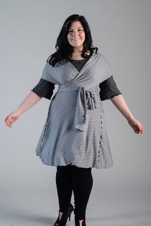 heather stripe opera wrap by angelrox