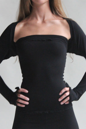 black shrug