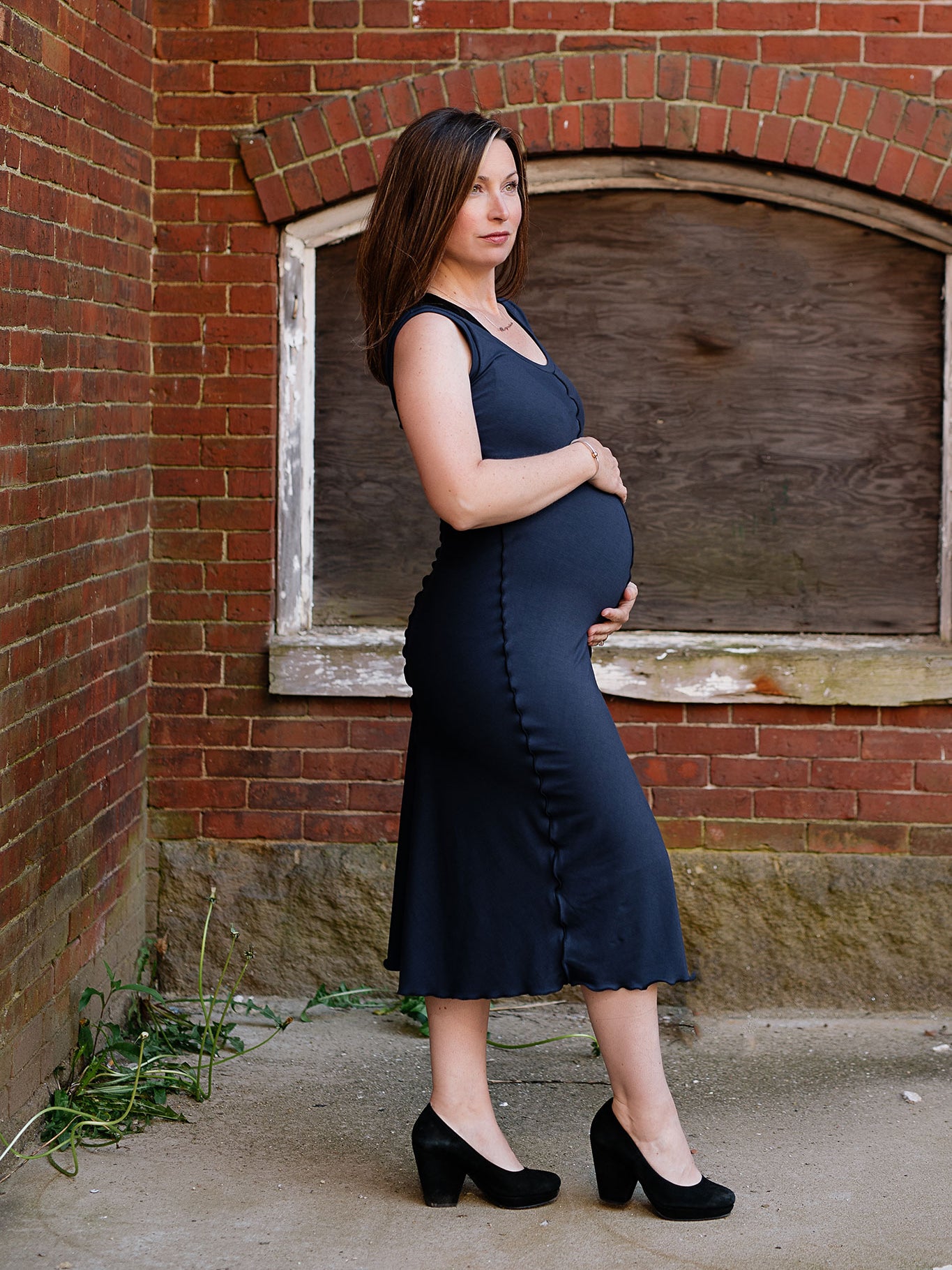 angelrox® goddess dress in navy