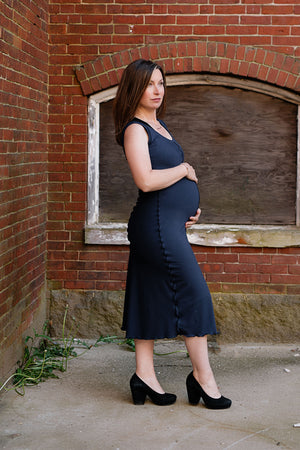 angelrox® goddess dress in navy