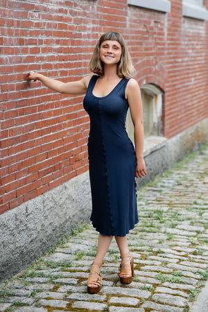 angelrox® goddess dress in navy