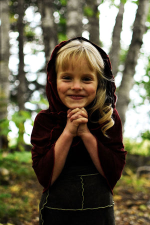 Falda envolvente para niña, chaleco tipo chal, top para playa