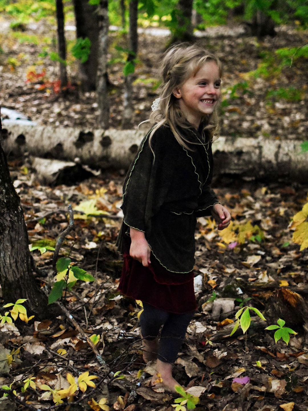 Falda envolvente para niña, chaleco tipo chal, top para playa