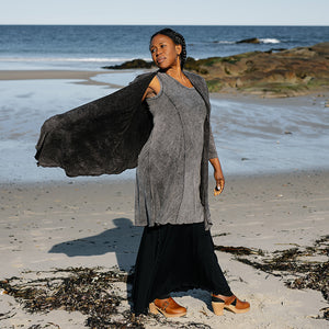 glow dress in black stitch mineral with mineral prima layered over black lady flirt as a skirt