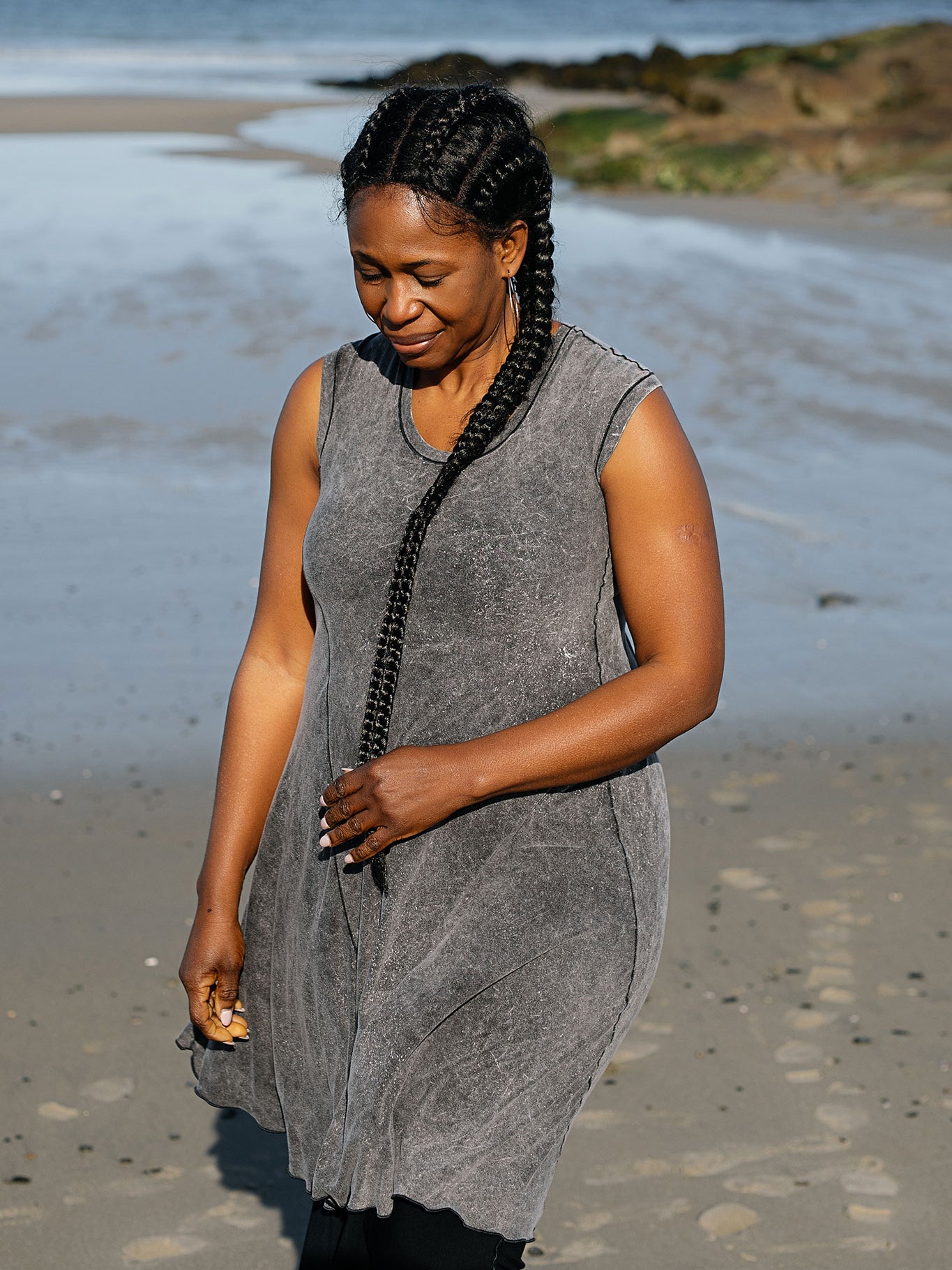 glow dress in black stitch mineral worn over lady flirt in black worn as a skirt