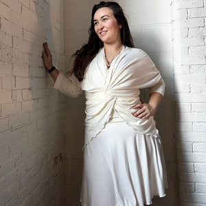 angelrox® lady flirt in white styled with milk prima