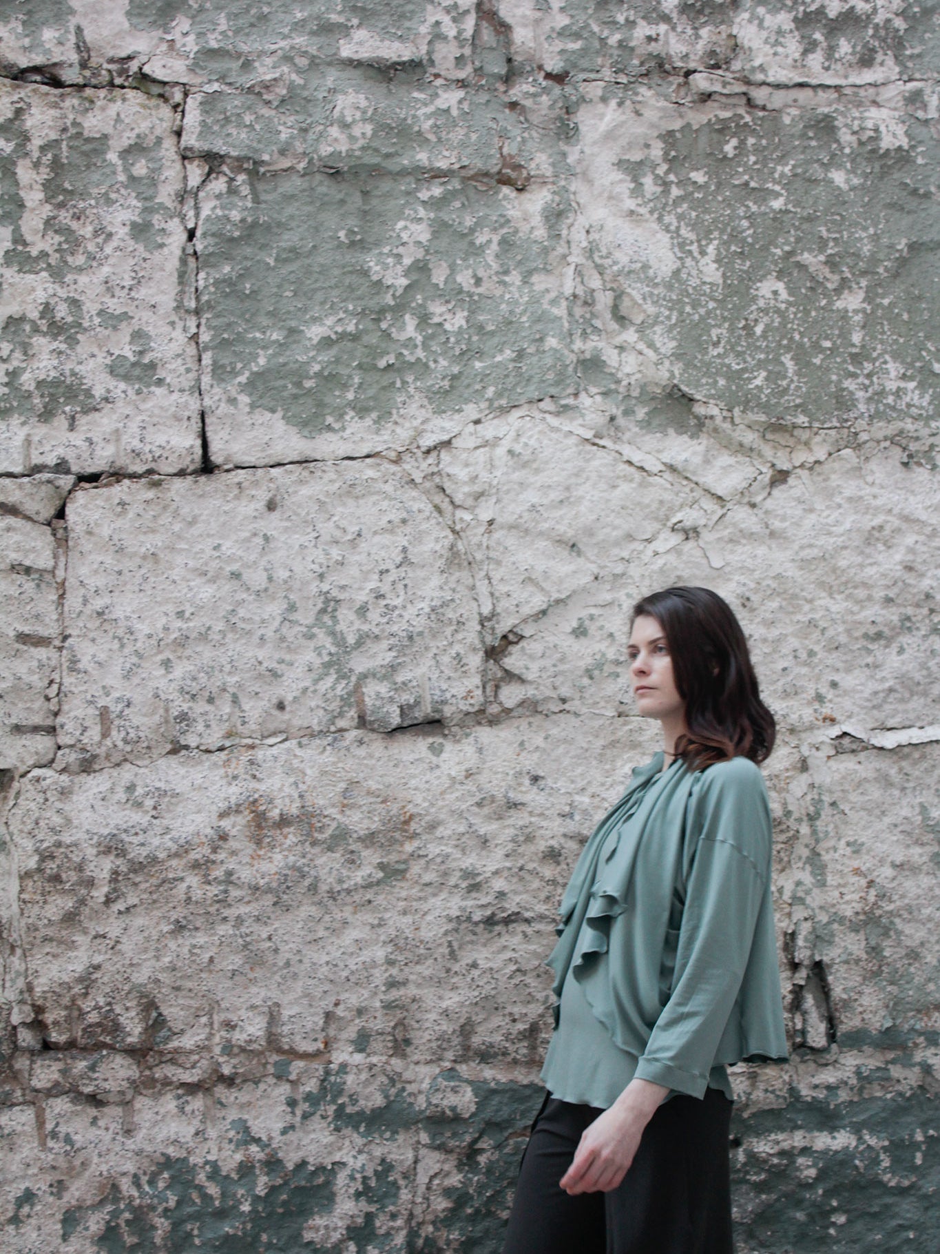 prima jacket in tissue glass