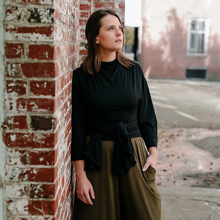 Wrap over jacket store