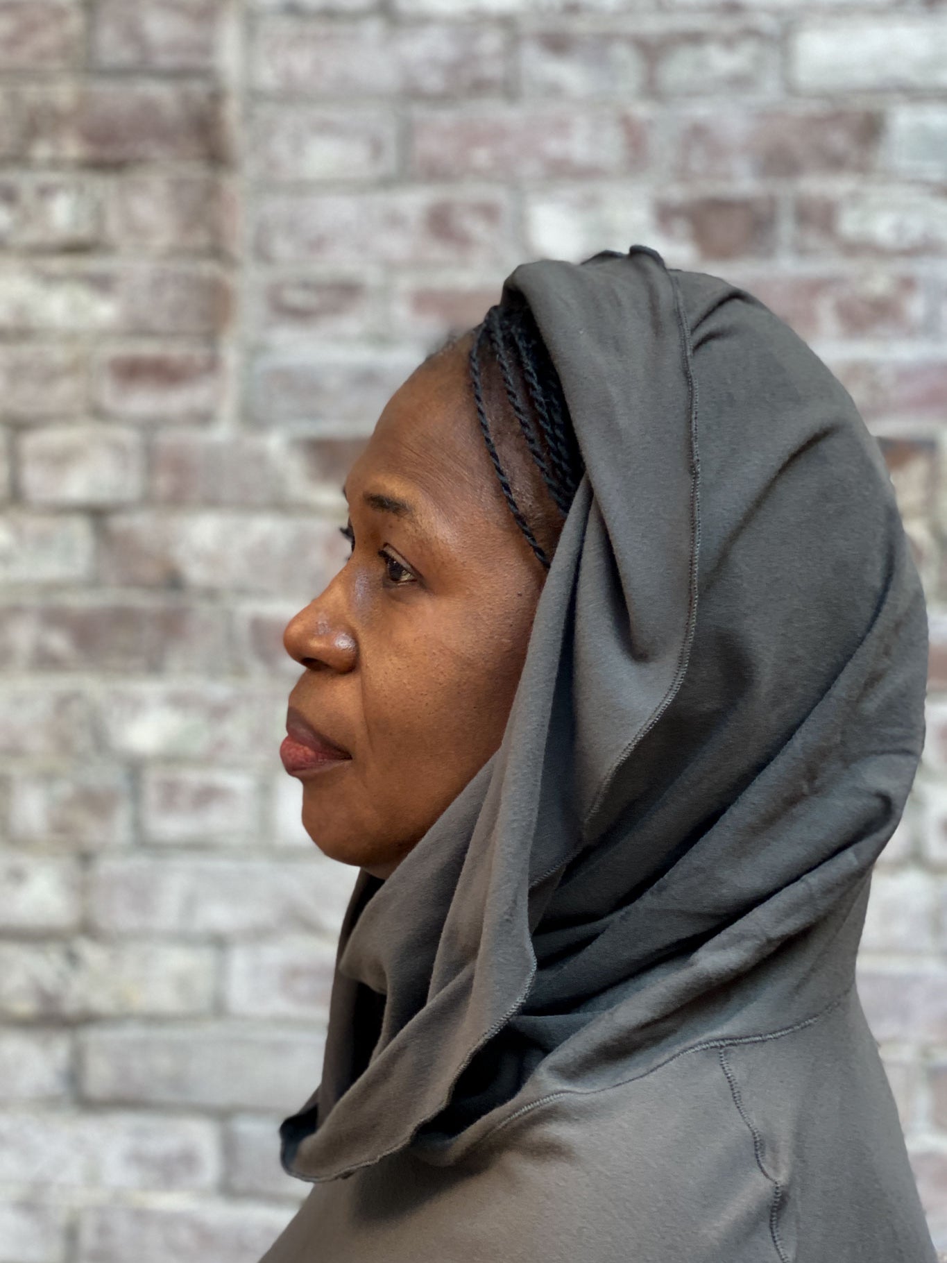 mountain cowl neck in ore