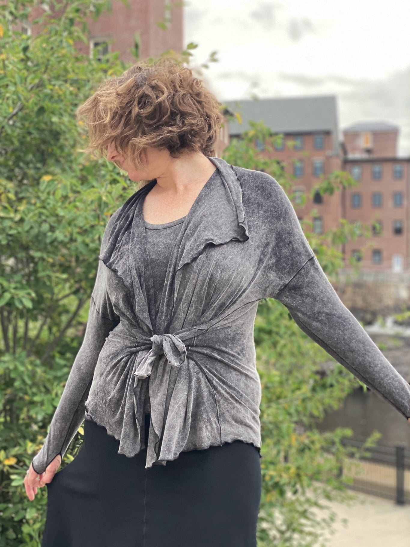 river jacket in mineral