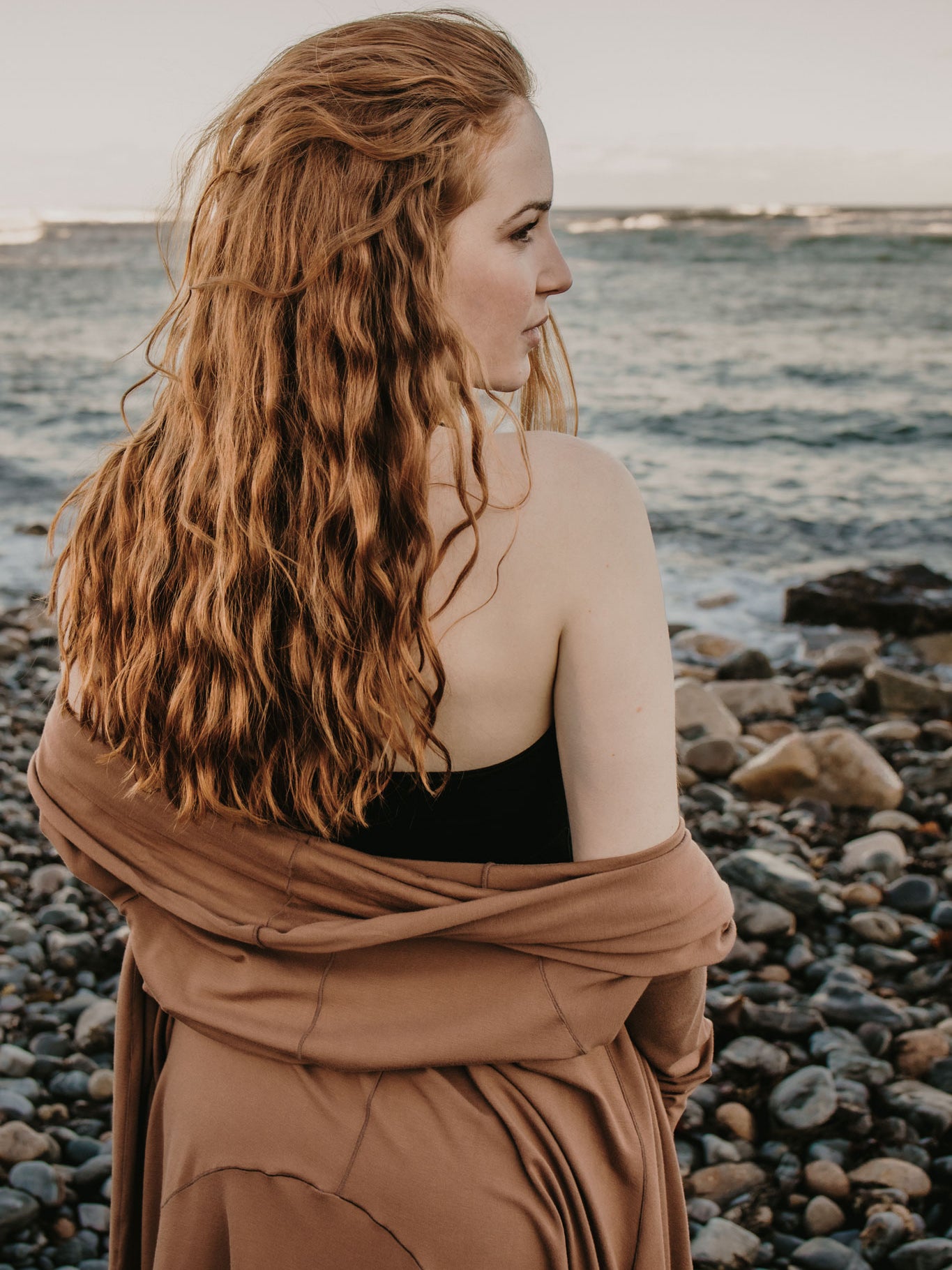 harmony halter dress in black