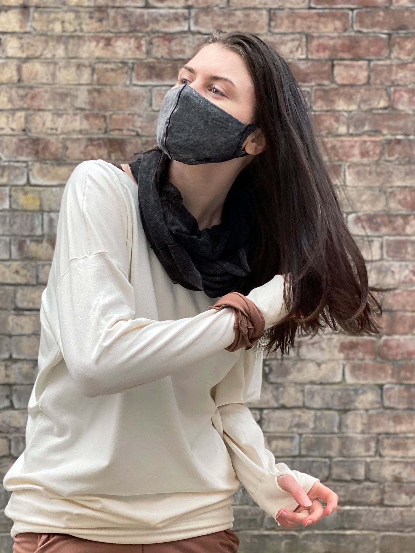 milk terry welder + mineral whisper mask