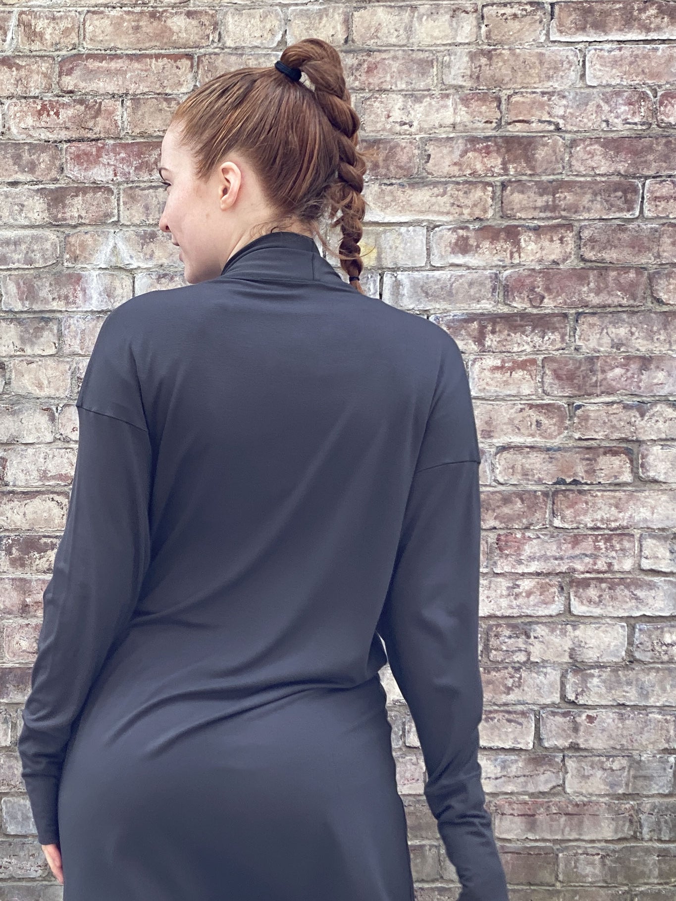 coco blazer in carbon