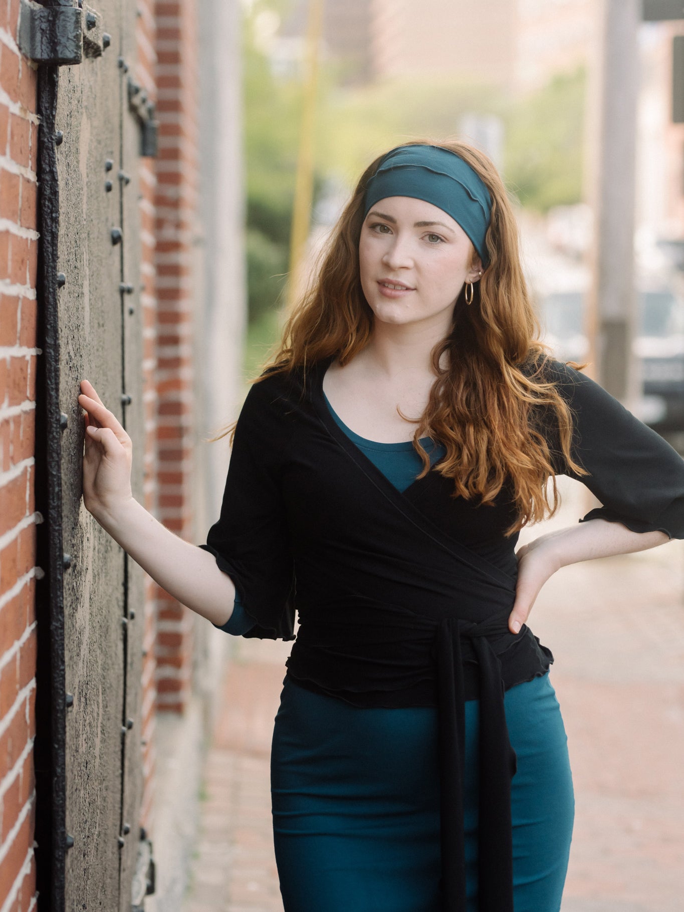 the band in lagoon as a headband